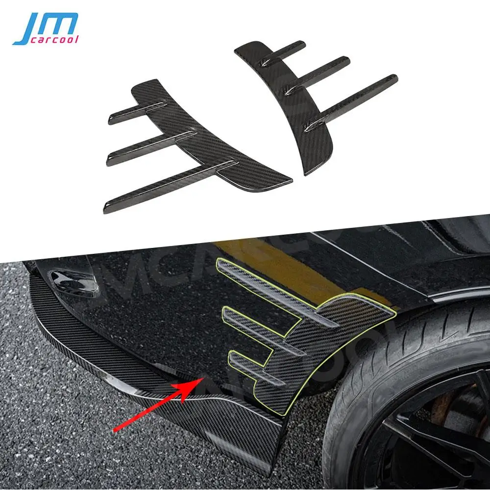 Dry Carbon Fiber Rear Bumpers Lip Air Vent Trim Spoiler Canards Splitters For BMW 4 Series G22 G23 Coupe 2021+ Decoration Parts
Dry Carbon Fiber Rear Bumpers Lip Air Vent Trim Spoiler Canards Splitters For BMW 4 Series G22 G23 Coupe 2021+ Decoration Parts