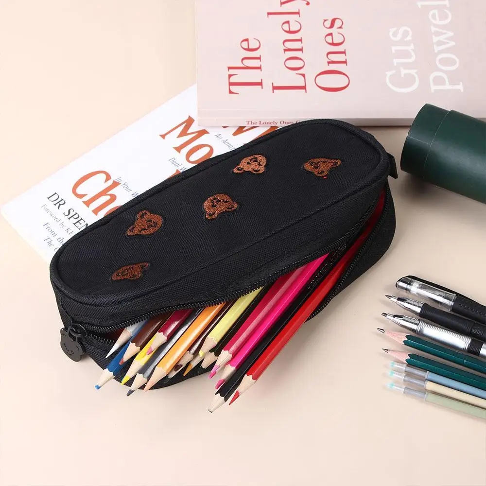 Storage Box School Supplies Travel Wallet Zipper Pouch Cosmetic Bag Bear Pencil Bag Stationery Bag Stationery Organizer
Storage Box School Supplies Travel Wallet Zipper Pouch Cosmetic Bag Bear Pencil Bag Stationery Bag Stationery Organizer