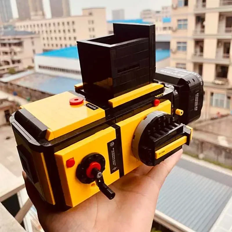 Expert Retro Camera Mini Digital Camera Micro MOC Modular Building Blocks City Technical Bricks Retro Collecting Toys Gifts Kids
Expert Retro Camera Mini Digital Camera Micro MOC Modular Building Blocks City Technical Bricks Retro Collecting Toys Gifts Kids