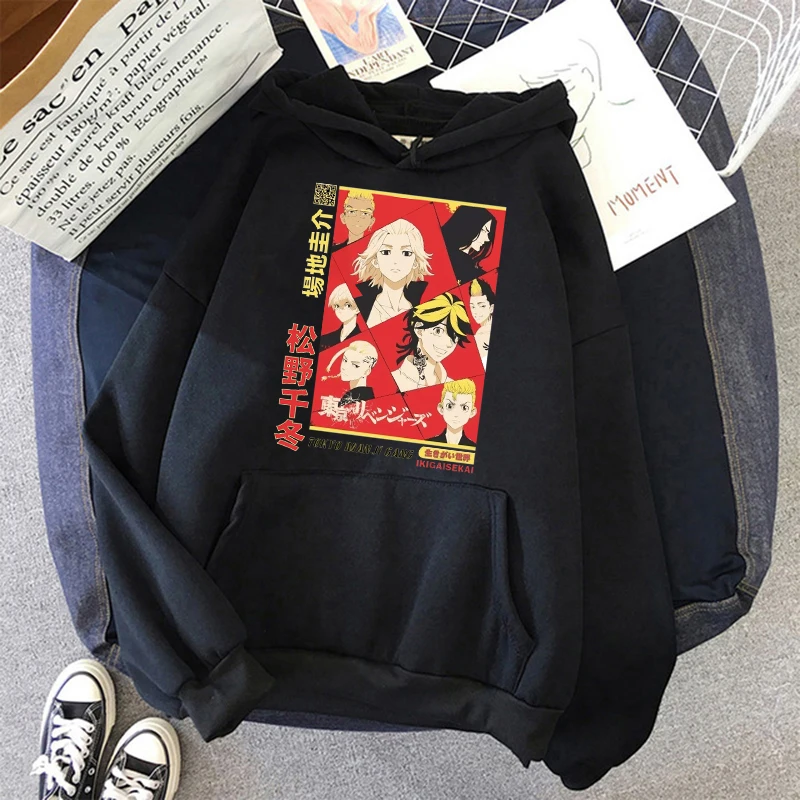 Tokyo Revengers Hoodies Men/wome Harajuku Cartoon Tokyo Revengers Graphic Sweatshirt Japanese Anime Streetwear Male Dropship
Tokyo Revengers Hoodies Men/wome Harajuku Cartoon Tokyo Revengers Graphic Sweatshirt Japanese Anime Streetwear Male Dropship