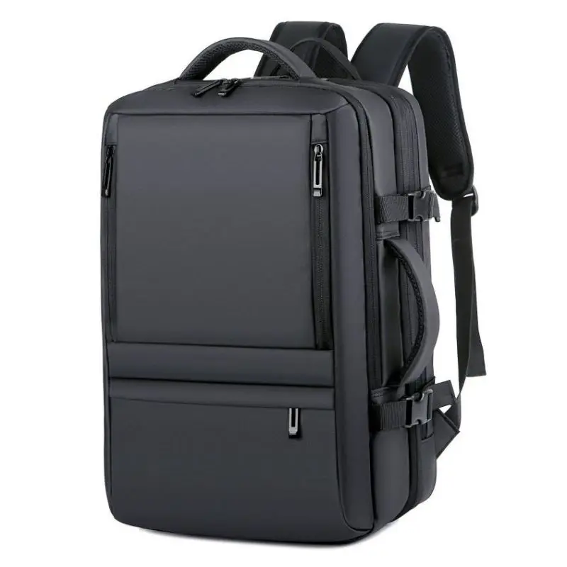 

Мужской деловой дорожный рюкзак, многофункциональный вместительный Водонепроницаемый ранец с USB-зарядкой для ноутбука 17 дюймов