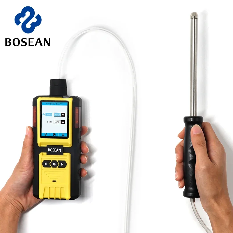 Combustible Toxic Oxygen Carbon Dioxide Multi Gas Detector with Built in Pump Tube Probe
Combustible Toxic Oxygen Carbon Dioxide Multi Gas Detector with Built in Pump Tube Probe