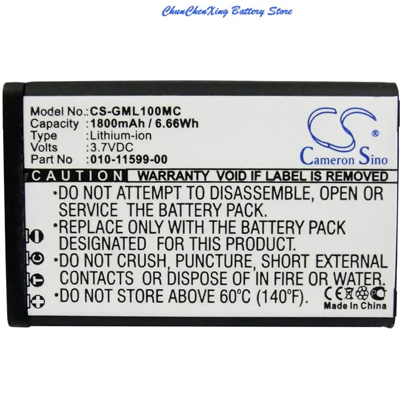 OrangeYu 1800mAh/2200mAh Battery for Garmin VIRB, VIRB Elite, E1GR, E2GR, E1GRVIRBELITE, E2GRVIRBELITE
OrangeYu 1800mAh/2200mAh Battery for Garmin VIRB, VIRB Elite, E1GR, E2GR, E1GRVIRBELITE, E2GRVIRBELITE