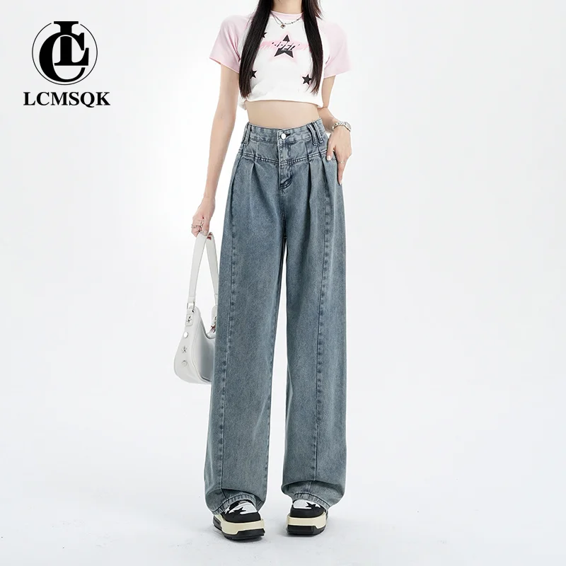 Women's Jeans 2023 Trend Blue Jeans Woman High Waist Korean Fashion Streetwear Vintage Clothes Female Clothing Denim Y2k Pants
Women's Jeans 2023 Trend Blue Jeans Woman High Waist Korean Fashion Streetwear Vintage Clothes Female Clothing Denim Y2k Pants