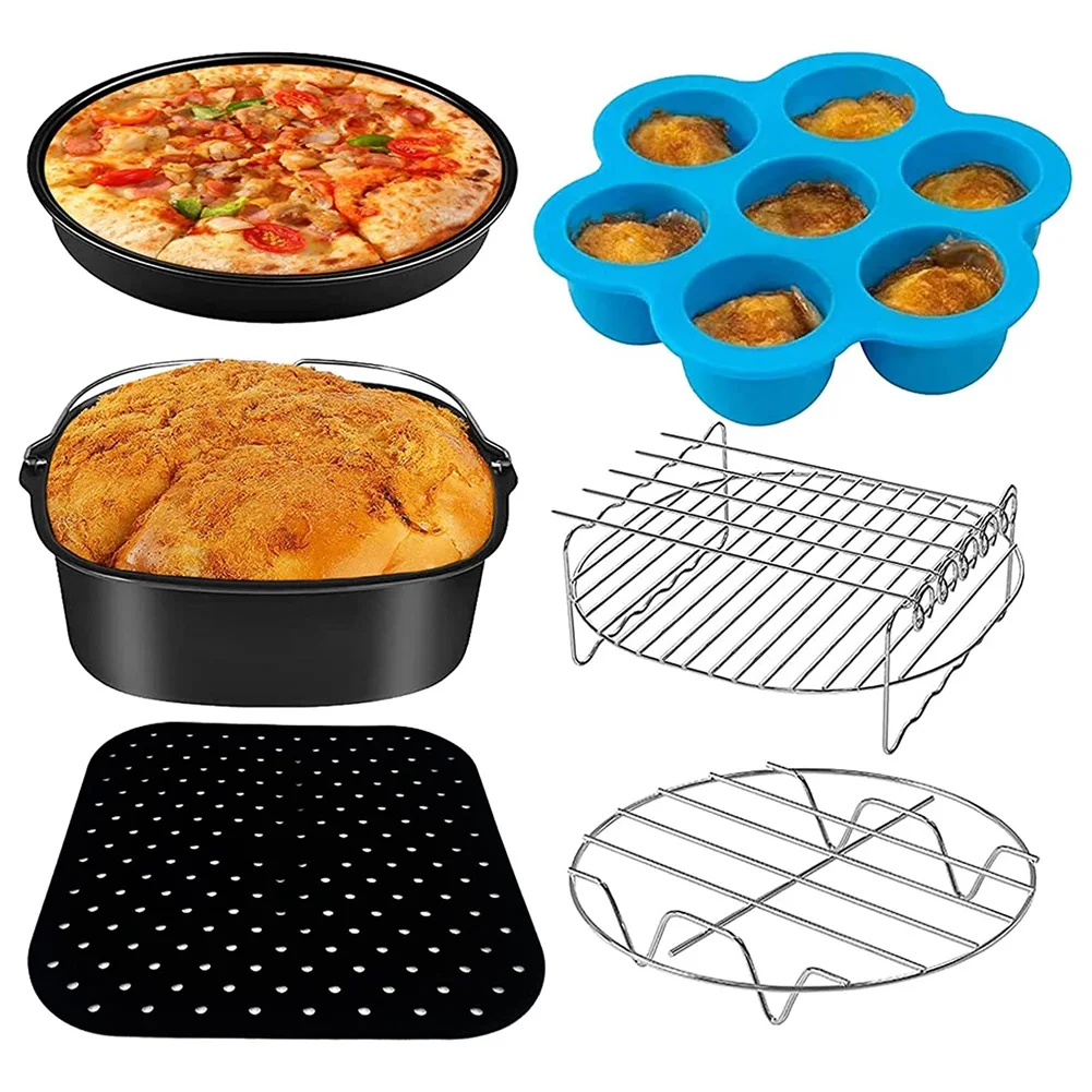 1 Set for COSORI Gowise Phillips NINJA Cozyna Airfryer Most 3.7Qt and Larger Oven,with Cake Barrel, Pizza Pan
1 Set for COSORI Gowise Phillips NINJA Cozyna Airfryer Most 3.7Qt and Larger Oven,with Cake Barrel, Pizza Pan