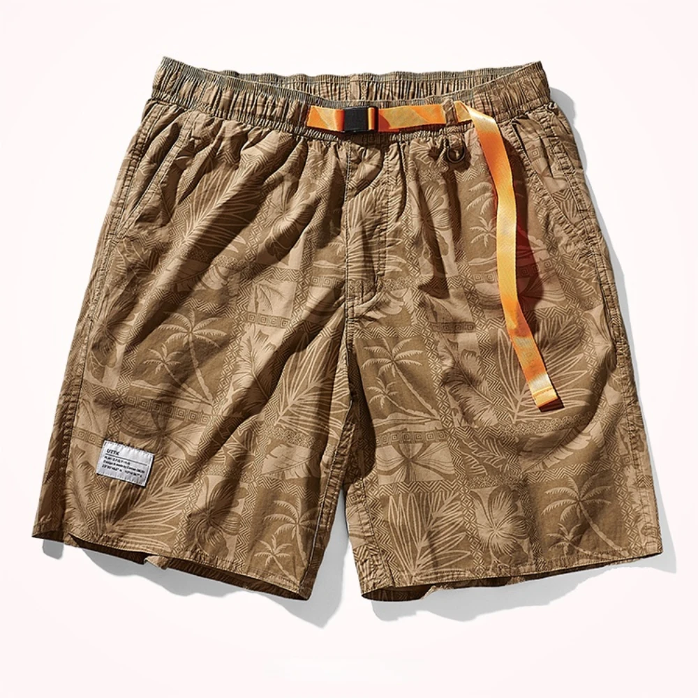 Summer versatile shorts fashion loose casual cotton elastic waist buckle belt cotton sports Capris
Summer versatile shorts fashion loose casual cotton elastic waist buckle belt cotton sports Capris
