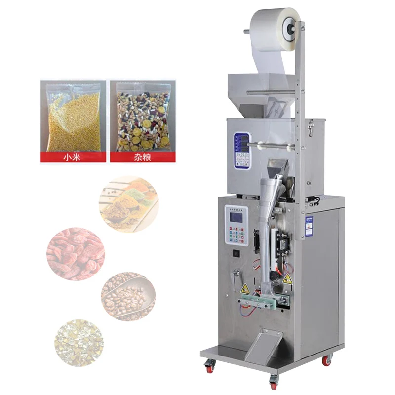 1-100g Automatic Quantitative Sealing Machine Tea Bag Packing Machine Automatic Weighing Machine Powder Granule Filler
1-100g Automatic Quantitative Sealing Machine Tea Bag Packing Machine Automatic Weighing Machine Powder Granule Filler
