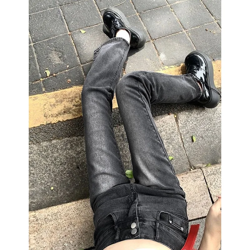 High Street Retro Flared New Female Tall Waist Show Thin Leisure Fashion Straight Tube Of The Land Wide-legged Jeans
High Street Retro Flared New Female Tall Waist Show Thin Leisure Fashion Straight Tube Of The Land Wide-legged Jeans