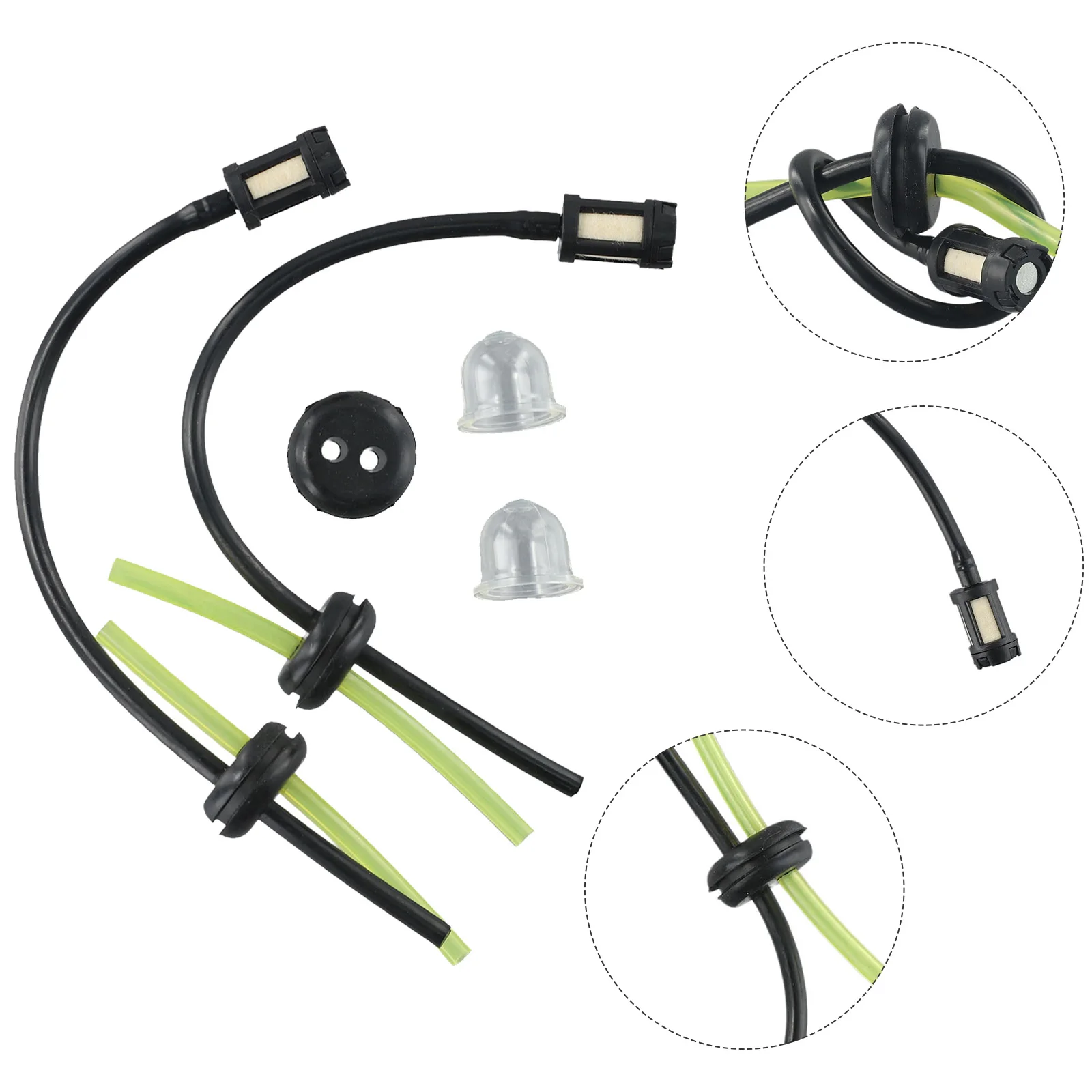 2 Sets Of Fuel Filter Fuel Hose Seal For Brushcutter Hedge Trimmer String Trimmer Parts Priming Bulbs Seals Kit
2 Sets Of Fuel Filter Fuel Hose Seal For Brushcutter Hedge Trimmer String Trimmer Parts Priming Bulbs Seals Kit