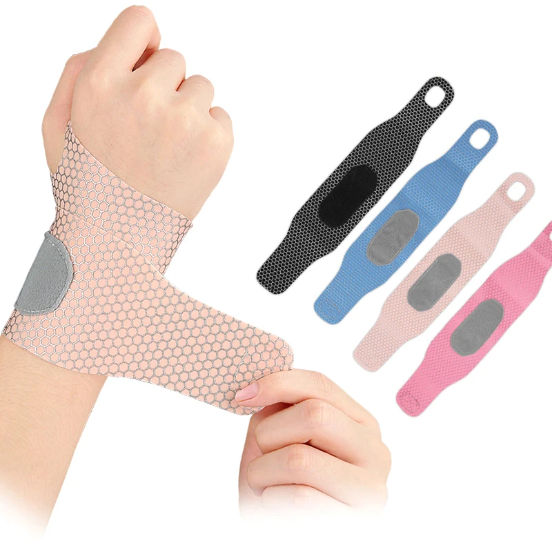 Adjustable Wristbands Safety Wrist Support Bracer Gym Sports Wristband Carpal Protector Breathable Injury Wrap Band Strap
Adjustable Wristbands Safety Wrist Support Bracer Gym Sports Wristband Carpal Protector Breathable Injury Wrap Band Strap