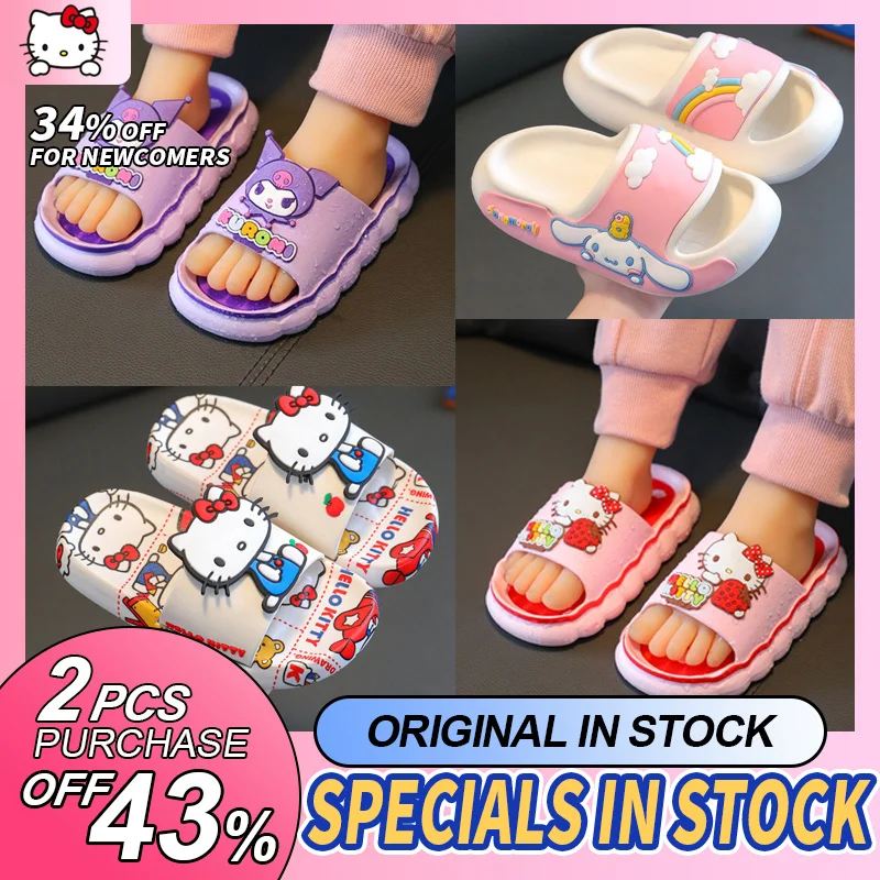 Chalet Original Hellokitty Slippers Summer New Non-Slip Children's Slippers Girls Summer Parent-Child Baby Kuromi Girl Slippers
Chalet Original Hellokitty Slippers Summer New Non-Slip Children's Slippers Girls Summer Parent-Child Baby Kuromi Girl Slippers