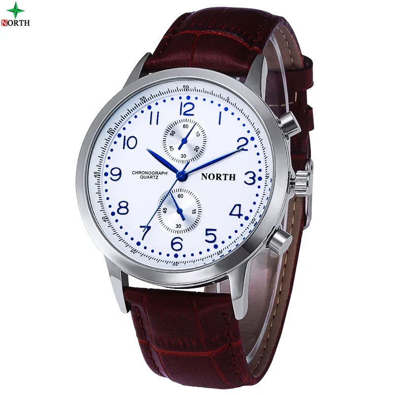 

NO.2 Montre Homme Reloje Hombre 2023 Luxury Watches Men Famous Brand Quartz-Watch Men Whatch Genuine Leather Business