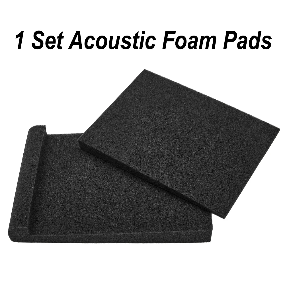 

2pcs Acoustic Foam Pads For Studio Monitor Isolation 5 Inch 6 Inch Speakers Musical Instrument Accessories High Density Sponge