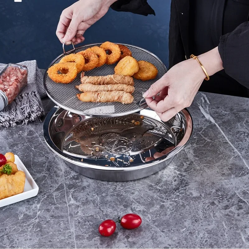 Масляное ситечко из нержавеющей стали с ситечками и ситечками для лотков, набор фильтров, сетчатый диск, фильтр для воды, кухонная утварь
Масляное ситечко из нержавеющей стали с ситечками и ситечками для лотков, набор фильтров, сетчатый диск, фильтр для воды, кухонная утварь