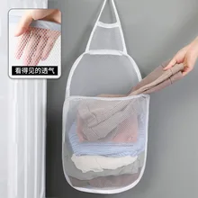 

Laundry Baskets Foldable Pop Up Easy Open Mesh Laundry Clothes Organizer Hamper Basket Dirty Sorting Basket Kids Toys Sundries