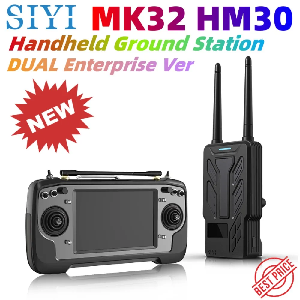2023 NEW SIYI MK32 HM30 DUAL Enterprise Handheld Ground Station Image Transmission System with Dual Operator and Remote Control
2023 NEW SIYI MK32 HM30 DUAL Enterprise Handheld Ground Station Image Transmission System with Dual Operator and Remote Control