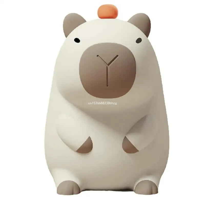 Cartoon Animal Lamp Capybara Silicone Sleep Light USB Rechargeable Sleep Lamp with Colorful Lighting Bedroom Decor Dropship
Cartoon Animal Lamp Capybara Silicone Sleep Light USB Rechargeable Sleep Lamp with Colorful Lighting Bedroom Decor Dropship