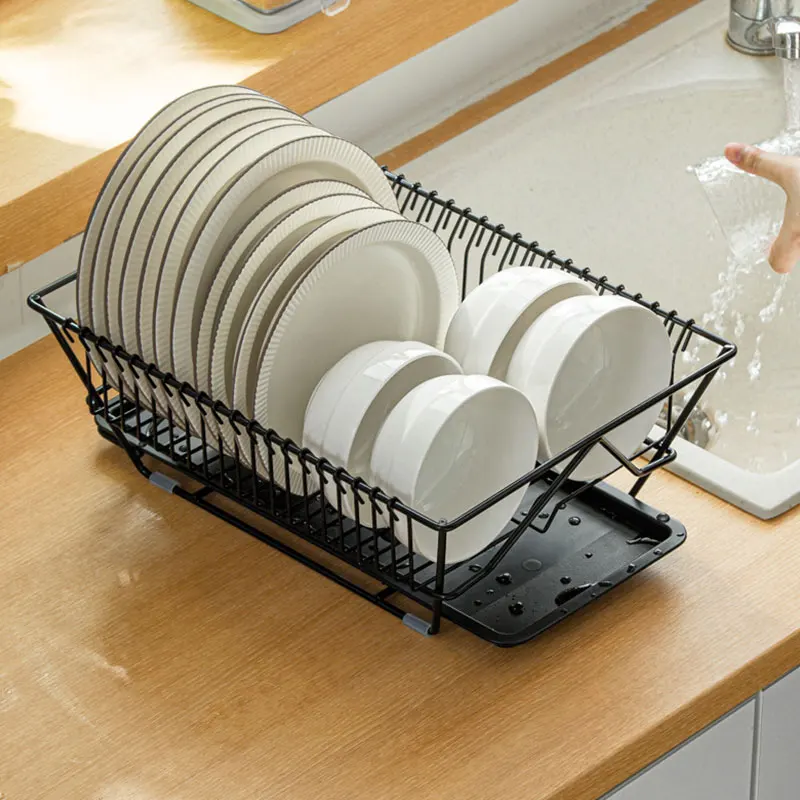 WHYY Bowl Dish Drain Racks Plate Vegetable Chopsticks Storage Basket Meal with Tray Organizar Holders Kitchen Shelf Accessories 
WHYY Bowl Dish Drain Racks Plate Vegetable Chopsticks Storage Basket Meal with Tray Organizar Holders Kitchen Shelf Accessories