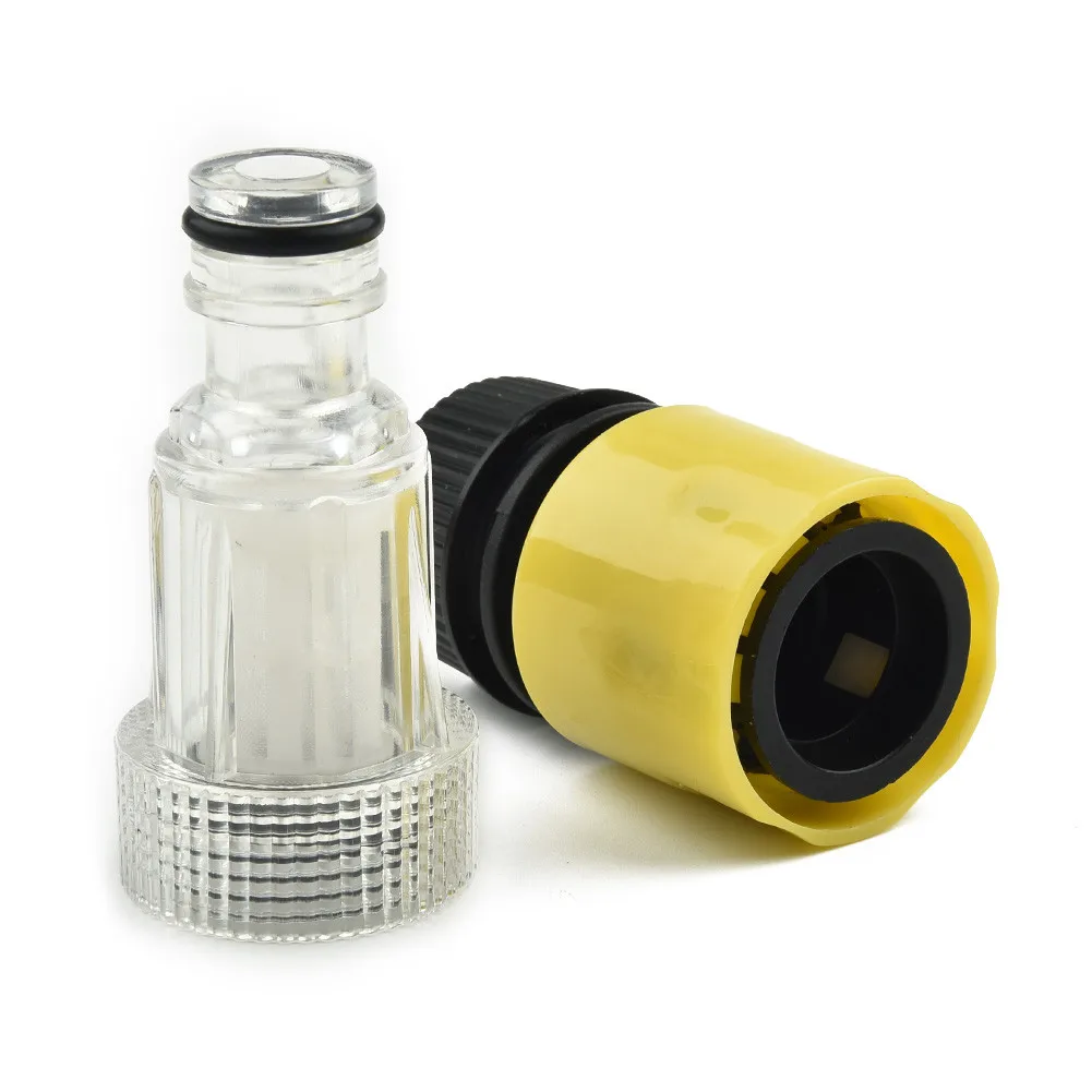 Pressure Washer Filter Hose Connector Plastic Pressure Quick Faucet Adapter Hose Connector Accessories Garden Assembly Kit
Pressure Washer Filter Hose Connector Plastic Pressure Quick Faucet Adapter Hose Connector Accessories Garden Assembly Kit