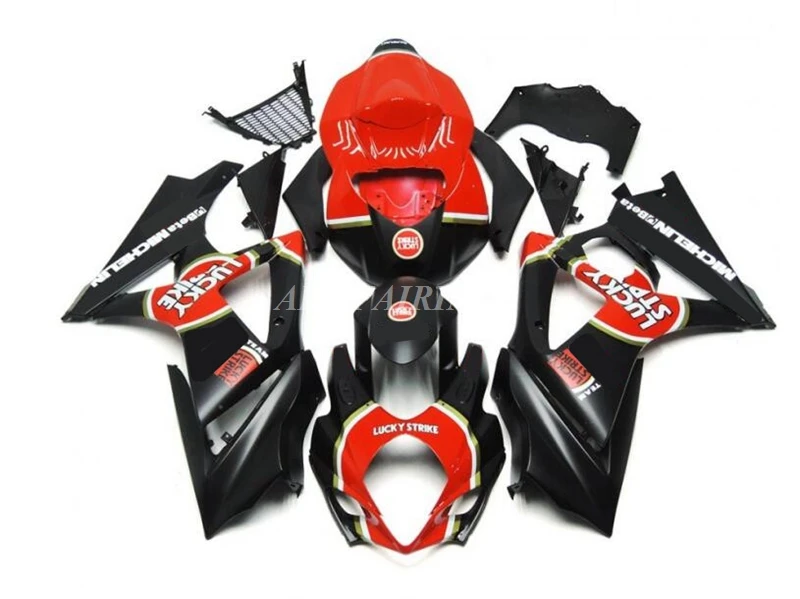 Injection Mold New ABS Motorcycle Fairings Kits Fit For SUZUKI 1000 K7 2007 2008 Bodywork Set Custom Black Red
Injection Mold New ABS Motorcycle Fairings Kits Fit For SUZUKI 1000 K7 2007 2008 Bodywork Set Custom Black Red