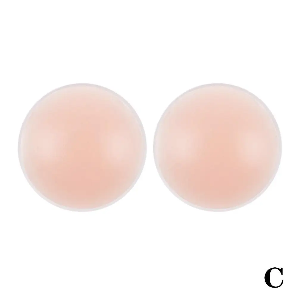 

Self Adhesive Silicone Breast Reusable Women Invisible Bra Cover Mat Nipple Stickers Pasties Petal Pad Chest Accessories F6Z8