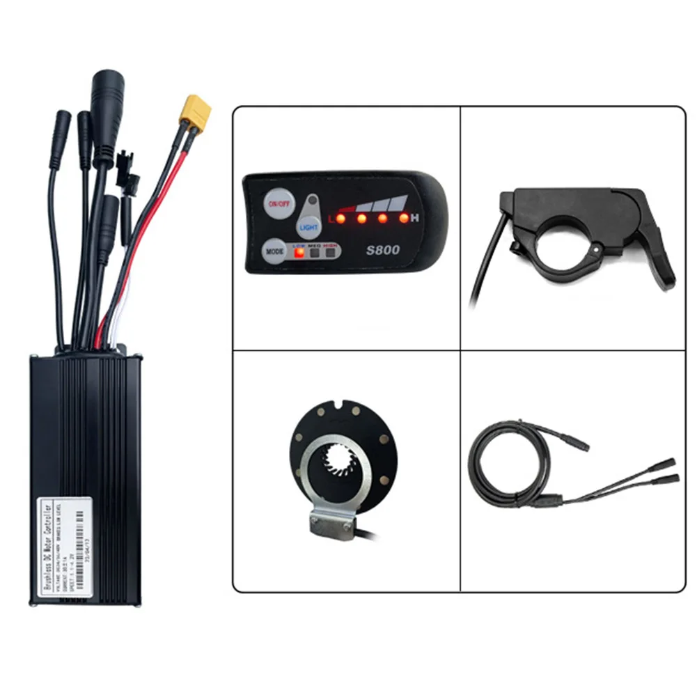 2023 New Ebike Sine Wave Controller 36V 48V Three-mode Sine Wave With Learning Function Controller & S800 Instrument Parts
2023 New Ebike Sine Wave Controller 36V 48V Three-mode Sine Wave With Learning Function Controller & S800 Instrument Parts