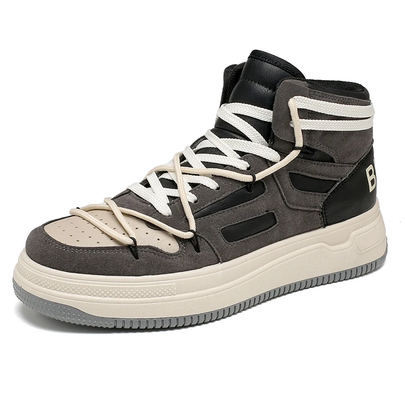 High Top Vulcanized Shoes Sneakers Men Fashion Ankle Boots Men Sport Shoes Street Style Boots Men Casual Sneakers Men Autumn
High Top Vulcanized Shoes Sneakers Men Fashion Ankle Boots Men Sport Shoes Street Style Boots Men Casual Sneakers Men Autumn