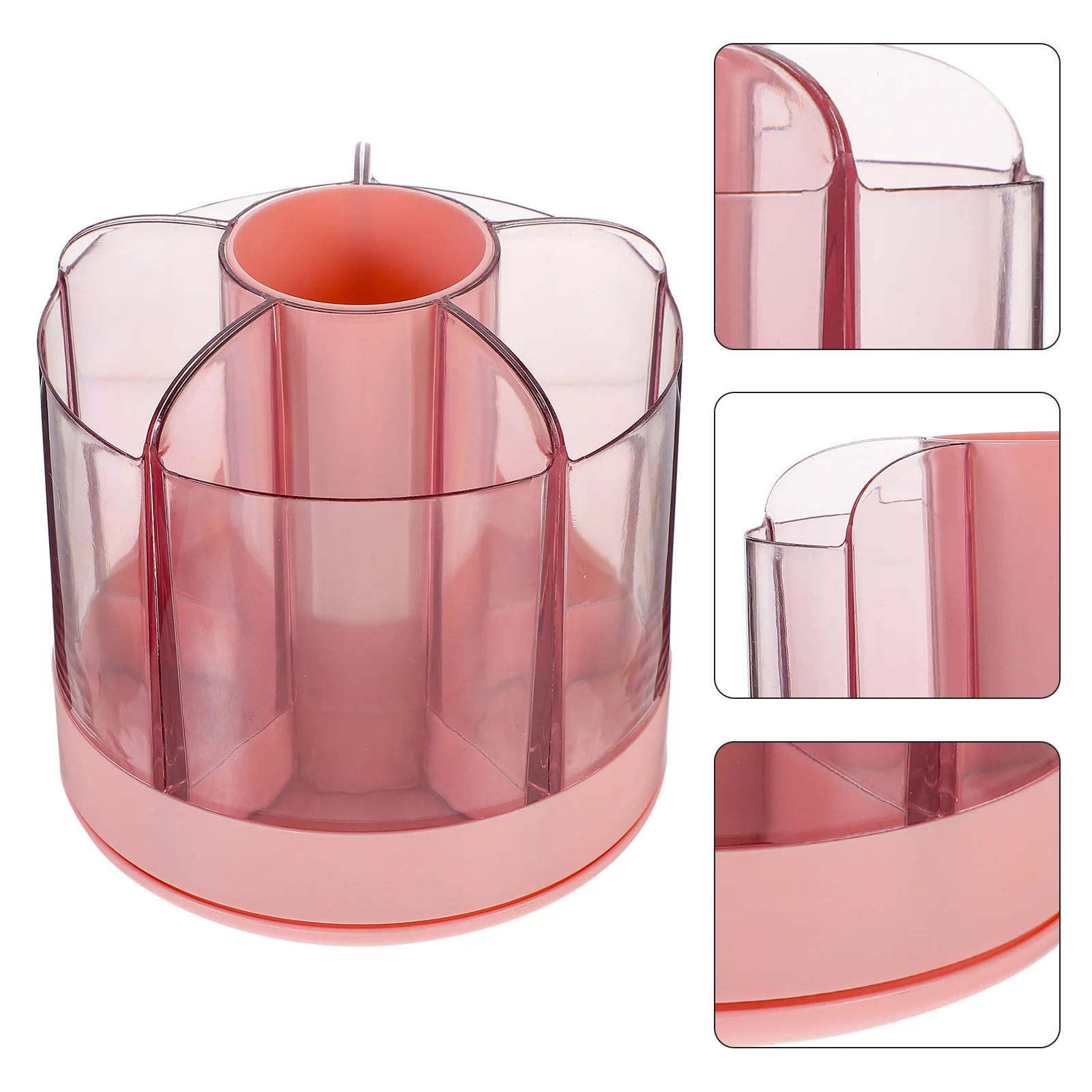 Divided Rotating Pen Holder Makeup Brish Multi-function Pencil Brush Supplies Household Office Decor for Desk Abs
Divided Rotating Pen Holder Makeup Brish Multi-function Pencil Brush Supplies Household Office Decor for Desk Abs