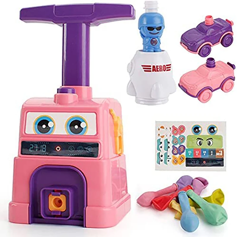 Kid's Balloon Powered Car Toys Balloon Pump Car Racing Set, Suitable for Boys and Girls Hands Party Supplies Preschool Education
Kid's Balloon Powered Car Toys Balloon Pump Car Racing Set, Suitable for Boys and Girls Hands Party Supplies Preschool Education