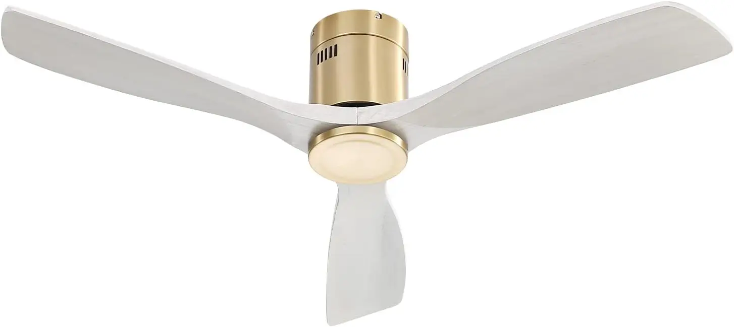 Sofucor 52 Inch Low Profile Ceiling Fan no light 3 Carved Wood Fan Blades Flush Mount Ceiling Fan Noiseless Reversible
Sofucor 52 Inch Low Profile Ceiling Fan no light 3 Carved Wood Fan Blades Flush Mount Ceiling Fan Noiseless Reversible