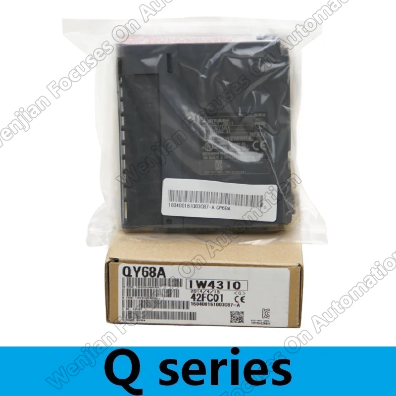 QY68A Melsec Output Module Qy68a 5-24VDC, No Fuse, 8 Point Transistor Sink/source Output
QY68A Melsec Output Module Qy68a 5-24VDC, No Fuse, 8 Point Transistor Sink/source Output