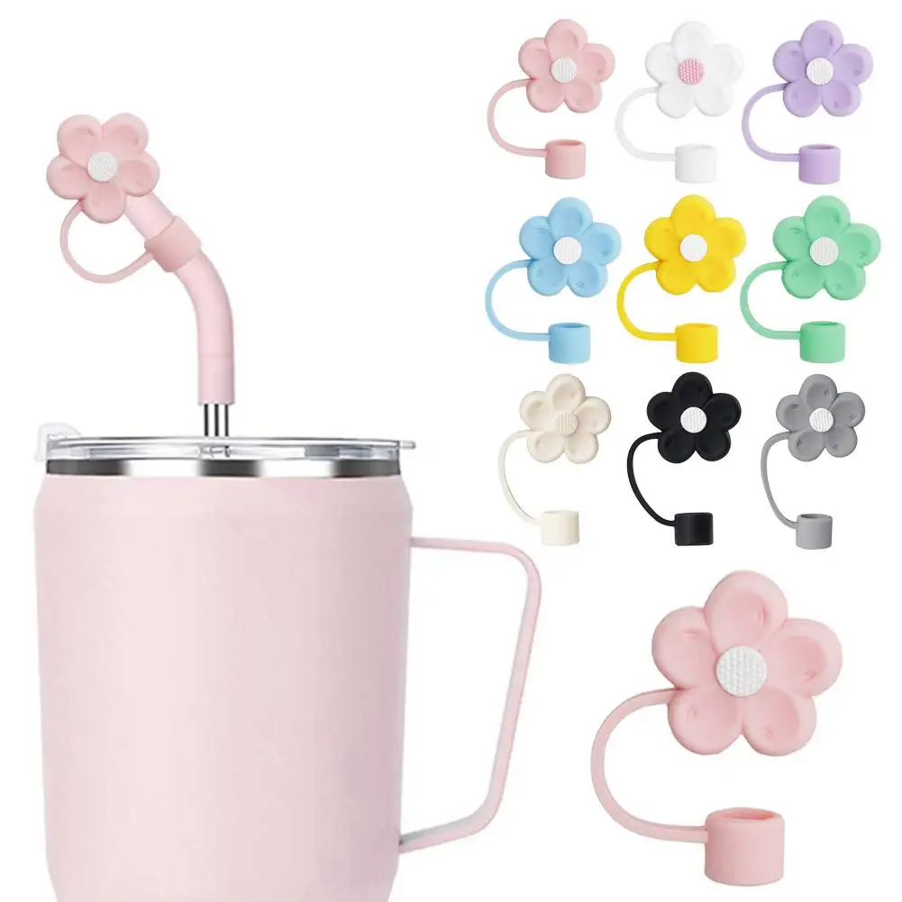Flower Straw Cover Reusable Dust For Cup Silicone Cap For 10mm Caliber Straws Z7a1
Flower Straw Cover Reusable Dust For Cup Silicone Cap For 10mm Caliber Straws Z7a1