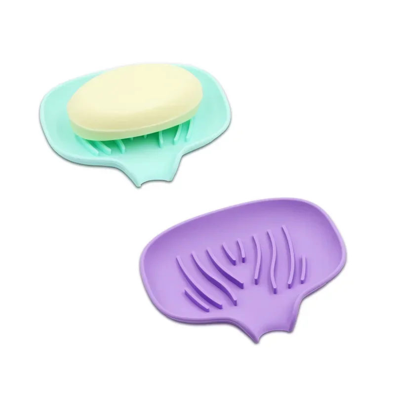New Fashion and Convenient Soap Box Household Toilet Drain Simple Creative Silicone Soap Box Bathroom Supplies
New Fashion and Convenient Soap Box Household Toilet Drain Simple Creative Silicone Soap Box Bathroom Supplies