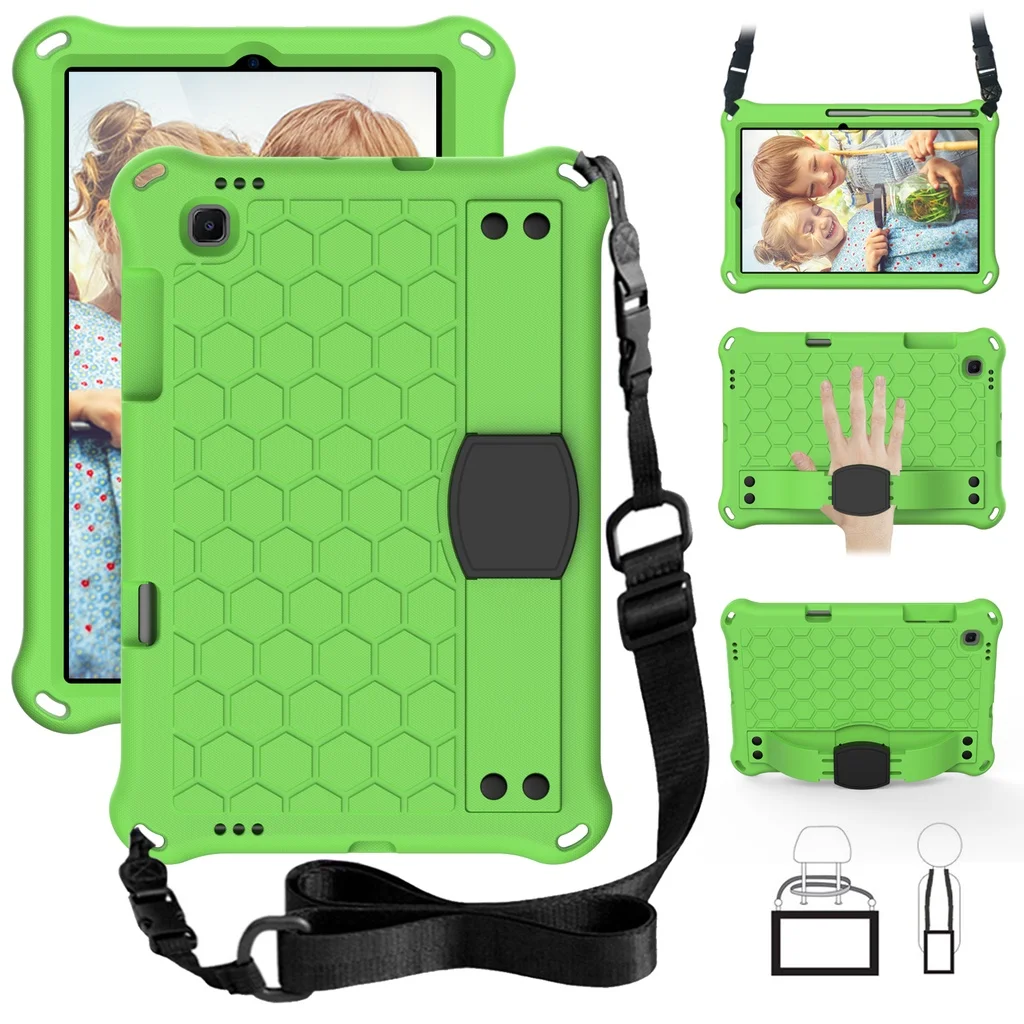 EVA Kids Safe Foam Shoulder Hand Strap Stand Tablet Cover for Lenovo Tab 4 10 Plus M10 FHD Plus HD 2nd K10 E10 M10 P10 Case
EVA Kids Safe Foam Shoulder Hand Strap Stand Tablet Cover for Lenovo Tab 4 10 Plus M10 FHD Plus HD 2nd K10 E10 M10 P10 Case