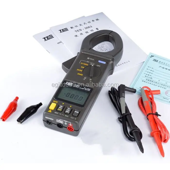 Цифровой мультиметр TES TES-3063 Power, измеритель зажима постоянного и переменного тока
Цифровой мультиметр TES TES-3063 Power, измеритель зажима постоянного и переменного тока