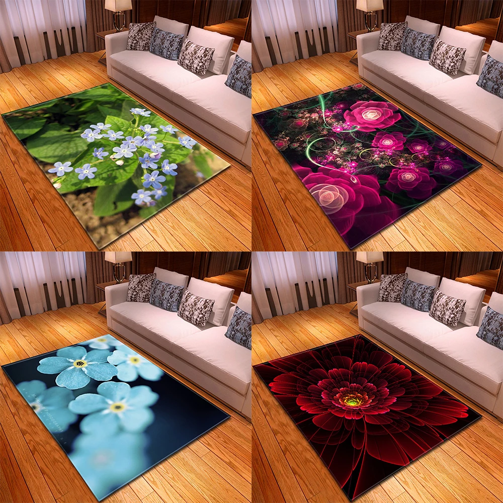 Plant Rose Print Pattern Modern Home Living Room Carpet Bedside Floor Decoration Large
Plant Rose Print Pattern Modern Home Living Room Carpet Bedside Floor Decoration Large