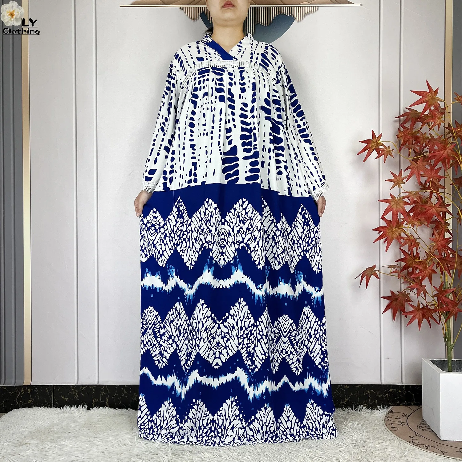 أحدث عباءة أفريقية لعام 2026 مطبوعة من القطن الخالص للنساء، فستان طويل فضفاض، أزياء دبي العصرية للعطلات والحفلات مع وشاح كبير أحدث عباءة أفريقية لعام 2026 مطبوعة من القطن الخالص للنساء، فستان طويل فضفاض، أزياء دبي العصرية للعطلات والحفلات مع وشاح كبير