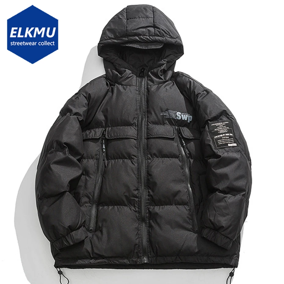 2023 Winter Men Parkas Coat Hooded Puffer Jacket Multi Zipper Thicken Warm Windbreaker Parkas Loose Casual Black Padded Jackets
2023 Winter Men Parkas Coat Hooded Puffer Jacket Multi Zipper Thicken Warm Windbreaker Parkas Loose Casual Black Padded Jackets