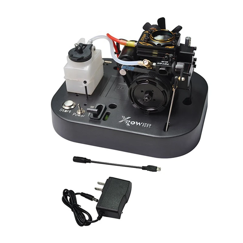 TOYAN FS-S100AT Engine+Base Full Kit Four-Stroke Methanol Engine Miniature Transparent Cylinder Head Engine Model US Plug
TOYAN FS-S100AT Engine+Base Full Kit Four-Stroke Methanol Engine Miniature Transparent Cylinder Head Engine Model US Plug