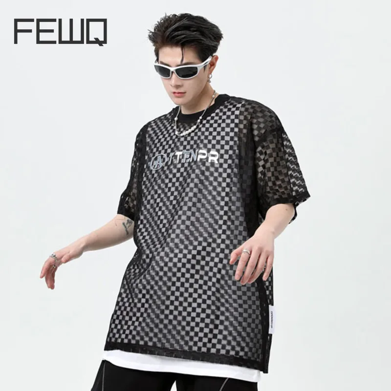 Мужская футболка с вырезами FEWQ, комплект из двух предметов, топы с коротким рукавом, мужские пуловеры с буквенным принтом в стиле ретро, новинка весны 2023, 9A8111
Мужская футболка с вырезами FEWQ, комплект из двух предметов, топы с коротким рукавом, мужские пуловеры с буквенным принтом в стиле ретро, новинка весны 2023, 9A8111