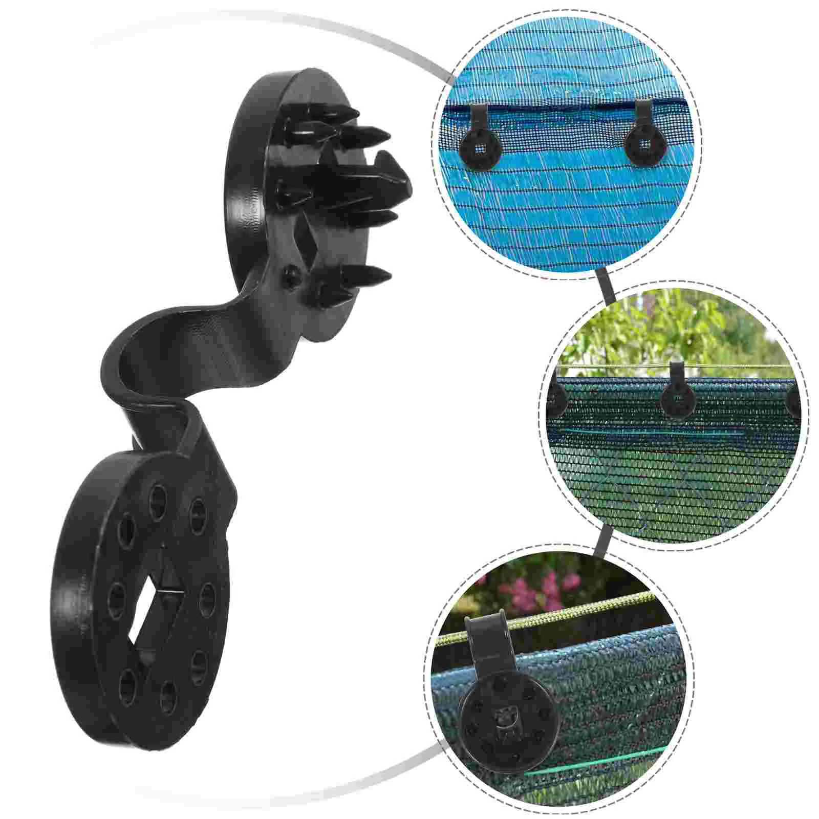 Shade Cloth Clips Shade Netting Clip Plastic Sunshade Clips Greenhouse Clips for Netting Fixing Clips Garden Supplies
Shade Cloth Clips Shade Netting Clip Plastic Sunshade Clips Greenhouse Clips for Netting Fixing Clips Garden Supplies