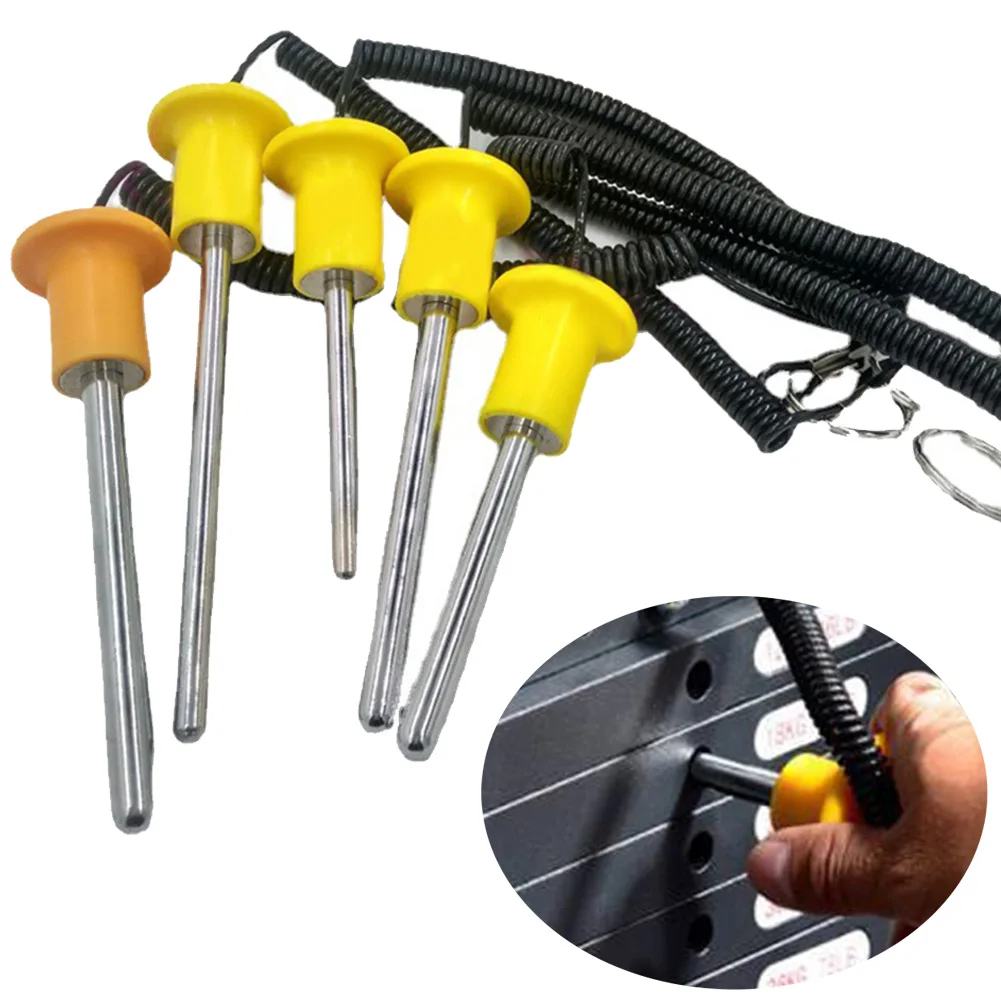 1 Piece Weight Stack Pin Fitness Equipment Cable Stack Extender Gym Strength Training Bolts Pin Gym Sport Fitness Accessorie
1 Piece Weight Stack Pin Fitness Equipment Cable Stack Extender Gym Strength Training Bolts Pin Gym Sport Fitness Accessorie