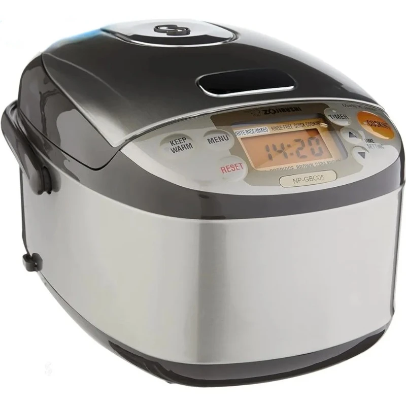 

Zojirushi NP-GBC05XT Induction Heating System Rice Cooker and Warmer, 0.54 L, Stainless Dark Brown