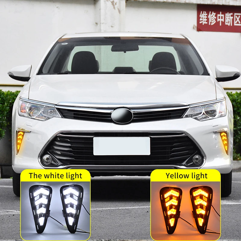 Enhance Visibility and Style with Waterproof LED DRL For Toyota Camry MK7 XV50 2015 2016 2017 Turn Signal Daytime Running Light
Enhance Visibility and Style with Waterproof LED DRL For Toyota Camry MK7 XV50 2015 2016 2017 Turn Signal Daytime Running Light
