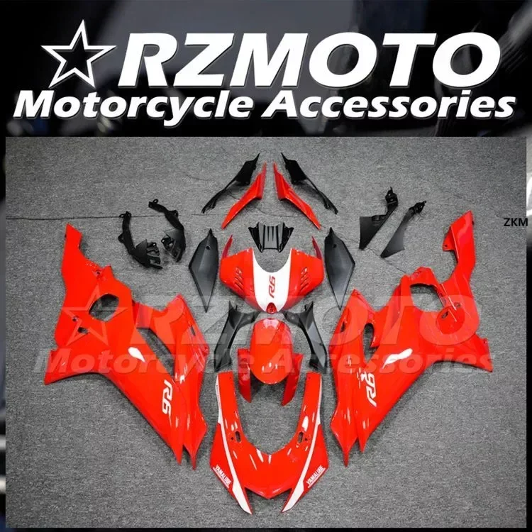 

4Gifts New ABS Fairings Kit Fit For YAMAHA YZF-R6 R6 2017 2018 2019 2020 2021 2022 17 18 19 20 21 22 Bodywork Set Red Glossy