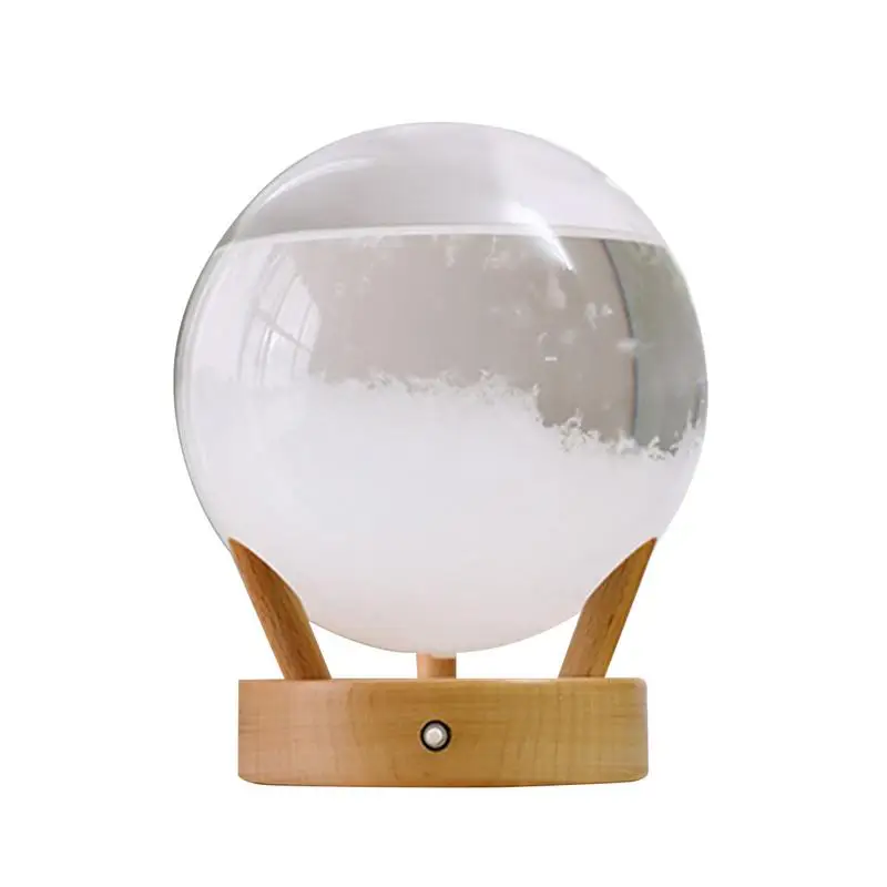 Glass Weather Station Light Up Weather Forecaster Barometer Droplet Storm Glass Creative Drop-Shaped Storm Glass Bottle For Home
Glass Weather Station Light Up Weather Forecaster Barometer Droplet Storm Glass Creative Drop-Shaped Storm Glass Bottle For Home