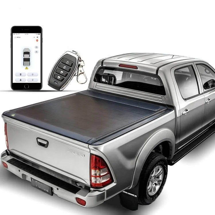Aluminum Hard Retractable Pickup Truck Bed Cover Electric Tonneau Cover For Foton Tunland E3 E5 FT-500
Aluminum Hard Retractable Pickup Truck Bed Cover Electric Tonneau Cover For Foton Tunland E3 E5 FT-500