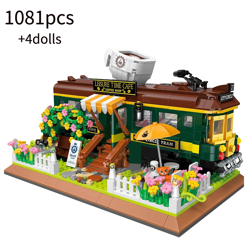 Creative Coffee Train House Building Blocks Mini Cafe Corner Street View Bricks Collection Artistic Toys For Child Adult Gifts
Creative Coffee Train House Building Blocks Mini Cafe Corner Street View Bricks Collection Artistic Toys For Child Adult Gifts