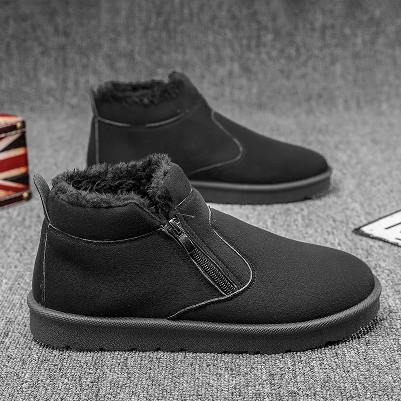 Winter Fashion Classic Snow Boots Padded Warm Cotton Shoes Trendy High Top Men's Shoes Outdoor Casual Walking Shoes Plus Size
Winter Fashion Classic Snow Boots Padded Warm Cotton Shoes Trendy High Top Men's Shoes Outdoor Casual Walking Shoes Plus Size