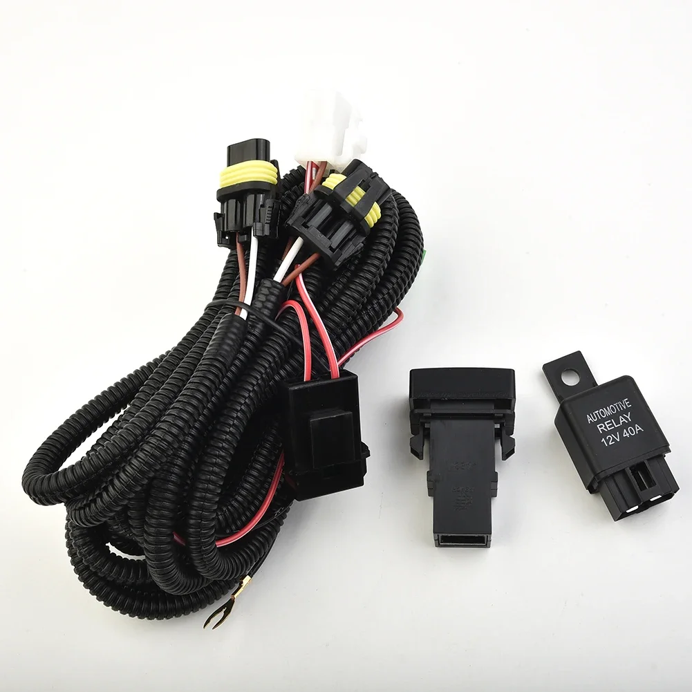 3pcs H11 Fog Light Wiring Harness Socket With LED Indicator Switch + Automotive Relay For Ac Song ILX Sedan 4 Doors 2013-2014
3pcs H11 Fog Light Wiring Harness Socket With LED Indicator Switch + Automotive Relay For Ac Song ILX Sedan 4 Doors 2013-2014